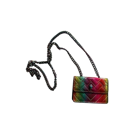 Kurt Geiger Handbags - KURT GEIGER London MICRO Rainbow Crossbody Mini Purse Bag